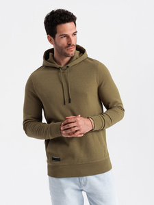 Sweat à capuche en mélange de poly coton 100% pour hommes personnalisable sweat-shirt d'hiver imprimé de logo cool avec technique de tissage bouffant - Product Image 5
