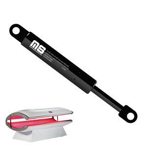 Ressort à gaz de compression de 455 mm certifié ISO Piston en acier de course de 200 mm pour le piston à gaz d'assistance de levage de machine de bronzage de peau - Product Image 1