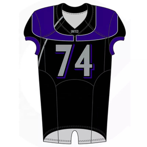 Kit da Calcio all'Ingrosso di Alta Qualità, Uniformi Personalizzate Unisex in Poliestere per Football Americano, Tecnologia di Stampa Sublimatica Rapida - Product Image 3