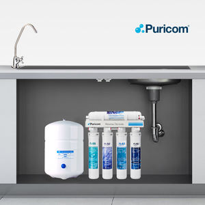 Purificateur d'eau domestique sous évier facile à installer avec filtre à changement rapide et robinet électrique à haut débit - Product Image 2