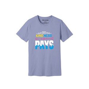 Camiseta de algodón 100% con temas de bondad, estampado de estilo informal, 12 opciones de color, 160-180, colocación de diseño personalizable GSM pesado - Product Image 1
