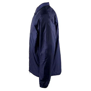 Nouvelle arrivée Veste coupe-vent légère à capuche Tissu imperméable avec fermeture éclair de couleur contrastée Vêtements d'extérieur à capuche pour hommes - Product Image 4