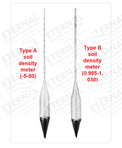 मिट्टी विश्लेषक TM-85 लकड़ी के बॉक्स पैकेजिंग प्रकार A-5 + 50 प्रकार b 0.995-1.030 विश्लेषण और माप उपकरण मिट्टी हाइड्रेट - Product Image 3