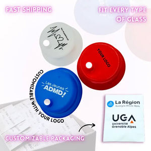Protégez votre boisson - Couvercle de boisson en silicone pour une protection anti-poisonnement à chaque rassemblement - Product Image 4