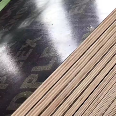Best Quality Anti-Slip Eco-Friendly 15/18mm Black Film Faced Plywood Vietnam Factory's Construction E1 Plywoods