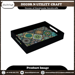 Bandeja de Servir de Madera con Asa, Acabado con Aceite, Uso Residencial - Product Image 5
