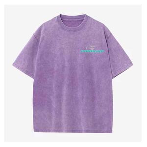 Camiseta Vintage de Algodón con Estampado DTG Lavado Ácido, Ropa Urbana para Hombre, Fabricantes de Ropa, Camiseta Gráfica Extra Grande, Camiseta Personalizada - Product Image 2