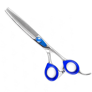 Qnq กรรไกรตัดผมมืออาชีพทำจากสเตนเลสสตีลปลายใบมีดคมทนทานและราคาไม่แพง - Product Image 3