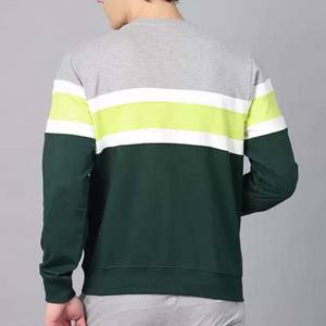 เสื้อสเวตเตอร์คอตตอนแบบสวมหัวคอกลมทรงโอเวอร์ไซส์เหมาะสำหรับทุกเพศเสื้อสเวตเตอร์ผ้าฝ้ายแบบ100% ออกแบบโลโก้ได้ตามต้องการ - Product Image 2