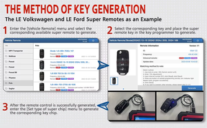 <span class=keywords><strong>Programmateur</strong></span> <span class=keywords><strong>de</strong></span> clés LAUNCH X431 avec 4 clés intelligentes et outil <span class=keywords><strong>de</strong></span> programmation IMMO Super Chip pour serrurier automobile - Product Image 3