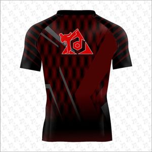 Rash Guard deportivo profesional personalizado secado rápido impresión personalizada surf natación UV50 + Rash Guards al por mayor personalizado - Product Image 6