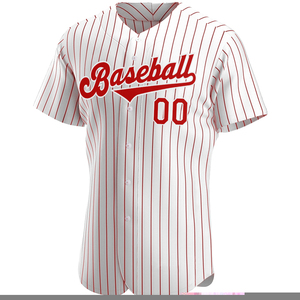 Imprimir Logo Nombre Jersey de béisbol Personalizado para hombre Softball Jersey Mujeres Philadelphia Uniforme de béisbol en blanco Jersey de Béisbol Juvenil - Product Image 6
