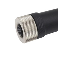Connecteur industriel mâle-femelle SiRON H640-2-1 série à tête droite IP67 4 cœurs 60V, connecteur de câble