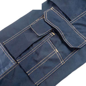 HI VIS ชุดเอี๊ยมสะท้อนแสง, มีคุณลักษณะกันน้ำปรับแต่งโลโก้ได้เพื่อเพิ่มความปลอดภัยในการมองเห็น - Product Image 3