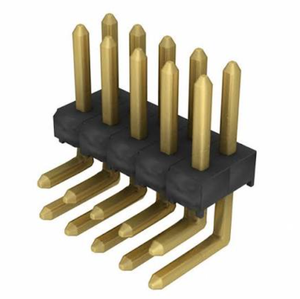 Connecteur d'interconnexion pour carte PCB, à trou traversant, à rangée unique, plaqué or épais, 7 broches, SLW-107-01-F-S - Product Image 4