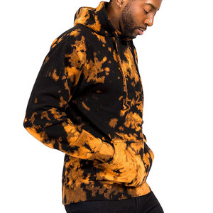 Acid Wash <b>Tie</b> <b>Dye</b> Solid Winter Men's Oversized Hoodie 100% Cotton OEM Wholesale Custom Vintage <b>Hoodies</b> & Sweatshirts - Product Image 6