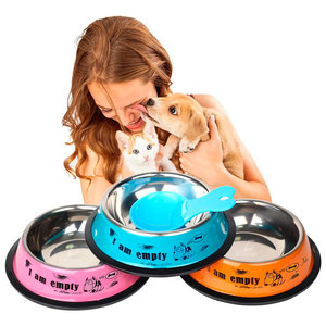 Ciotola per Animali Domestici 2 in 1 in Acciaio Inox con Base Antiscivolo, Distributore Automatico di Cibo e Acqua Ricaricabile - Product Image 1