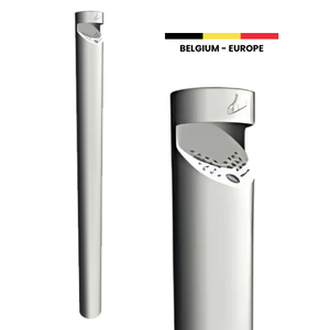 Personalizable moderno urbano de acero inoxidable ciudad muebles grande 1200 trasero al aire libre Cenicero duradero 304L para uso en interiores y exteriores - Product Image 1