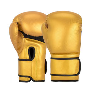 Gants de boxe en cuir personnalisés professionnels OEM/ODM avec logo personnalisé et couleur pour l'entraînement - Product Image 1