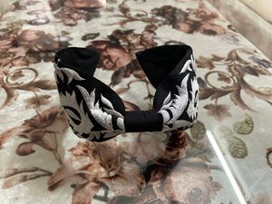 Diademas estilo turbante único trabajo hecho a mano de diseñador indio para Mujer Accesorios elegantes para el cabello - Product Image 3