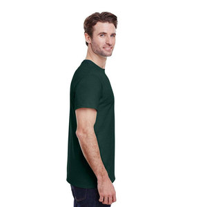T-shirts d'été à manches courtes pour adultes T-shirt uni 100% coton pour sublimation T-shirt pour homme - Product Image 2