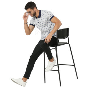 <b>Classic</b> Knitted for Shirt for Men with Premium Quality Moisture Wicking Stitching Quick Dry and Timeless Solid Color Patterns - Product Image 5