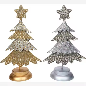 Albero stella di natale per <span class=keywords><strong>la</strong></span> decorazione della casa 2025 In molti nuovi colori stelle. Stella dorata splendente dell'albero per le decorazioni della festa di natale - Product Image 2