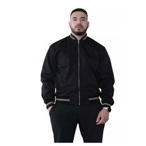 2024 <b>Men</b> Bomber <b>Jacket</b> <b>Summer</b> Classic Polycotton Long Sleeve Zipper Pockets - Product Image 2