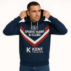 Sudadera con capucha para hombre sublimada personalizada de poliéster 100% transpirable duradera para deportes de invierno uniformes de entrenamiento escolar OEM para Club - Product Image 5