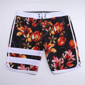 Logo personnalisé Fitness hommes plage natation décontracté été plaine Shorts de plage pour hommes Jogger Board shorts hommes - Product Image 4
