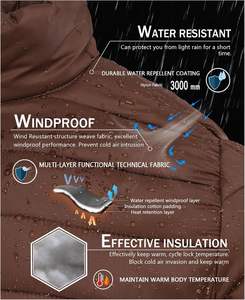 2025 <b>Men</b> Puffer Down <b>Jacket</b> <b>Packable</b> Lightweight Winter <b>Jackets</b> Coats Outdoor <b>Waterproof</b> Insulated <b>Jackets</b> - Product Image 3