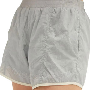 Conjunto de pantalones cortos cortavientos de verano a la moda Material de poliéster Conjuntos de ropa deportiva de dos piezas con tela personalizable - Product Image 3