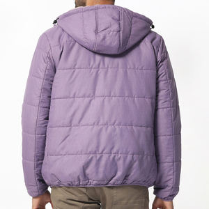 <b>Cheap</b> Price Light Weight Comfortable Full Sleeves Two Pocket Customized Logo Printing Canvas Stand Front Men <b>Puffer</b> <b>Jacket</b> - Product Image 5