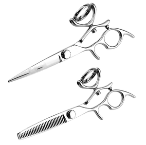 Juego de Tijeras de Peluquería Profesionales de Acero Inoxidable de Alta Calidad con Punta de Cuchilla Afilada para Hombres/Mujeres para Barbería/Salón/Uso Doméstico - Product Image 2