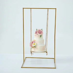 Antique Golden Metal Luxury <b>Cake</b> Stand Wholesale Price <b>Cake</b> Tools for <b>Wedding</b> Party Event Decoration - Product Image 2