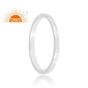 Increíble diseño, anillo de banda de Plata de Ley 925, joyería de diseño personalizado para mujer, regalo para ella. - Product Image 2