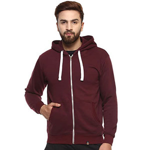 Sudadera con capucha de algodón 100% de felpa francesa de alto gramaje para hombre, con cremallera completa, bordado personalizado y estampado en relieve, OEM, al por mayor - Product Image 6