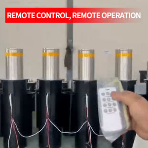 ロードオートマット金属リフティングコラムポストリモコン空気圧セキュリティ電気自動油圧ライジングパーキングボラード - Product Image 4