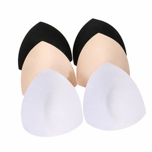 Inserti triangolari per <span class=keywords><strong>reggiseno</strong></span>, cuscinetti in spugna per bikini, <span class=keywords><strong>coppe</strong></span> non imbottite per costumi da bagno e intimo - Product Image 1