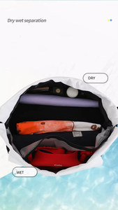 Sac à dos à cordon de serrage imperméable de haute qualité, sac de sport, sac de gym, sac en polyester à cordon de serrage, sacs de sport à cordon de serrage - Product Image 4