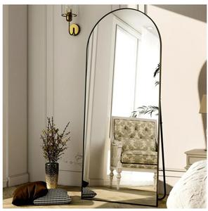 도매 맞춤형 고급 빈티지 전신 거울, 가정용 장식용 대형 살롱 욕실 스탠딩 플로어 미러 - Product Image 3