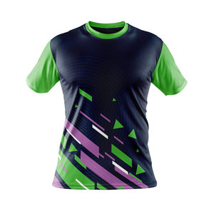 Camisetas de Sublimación Coloridas de Moda para Hombre, Alta Calidad, 100% Algodón, Tejido Transpirable y Sostenible, Manga Corta - Product Image 1