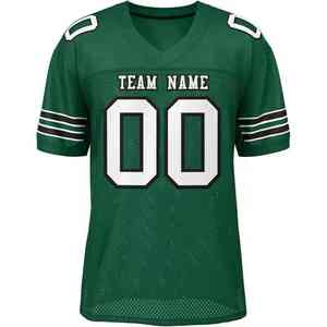 Camiseta de Fútbol Americano Personalizada Estilo 2026, Cuello en V, Manga Corta, Uniforme de Equipo, Rendimiento Atlético, Servicio OEM - Product Image 2
