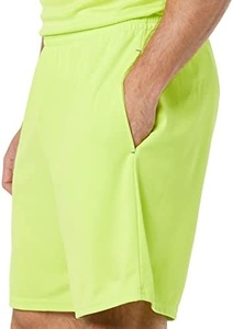 กางเกงออกกำลังกายขาสั้นสำหรับผู้ชาย,กางเกงยิมขาสั้นสำหรับวิ่งพร้อมกระเป๋าใส่ออกกำลังกาย - Product Image 6