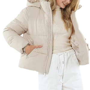 Modern <b>Women</b> Puffer <b>Jacket</b> <b>Quilted</b> Pattern <b>Lightweight</b> Insulation Fashion Outerwear For Everyday Comfort And Street Style - Product Image 2