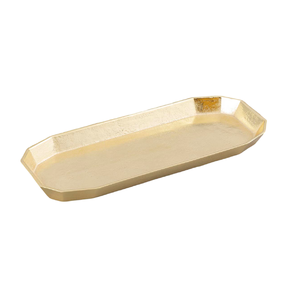 Bandeja Ovalada de Metal de Diseño Moderno en Color Dorado para el Hogar, Hotel, Utensilios de Cocina, Restaurante, Servicio, Decoración, Herramientas para Ensaladas - Product Image 1