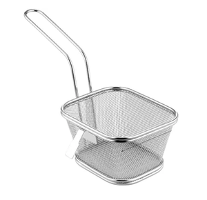 กระชอนสเตนเลสละเอียดพิเศษเจาะรูที่แม่นยำสำหรับล้างอาหารที่ละเอียดอ่อนเช่นธัญพืช - Product Image 5