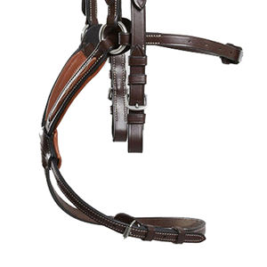 Bride fantaisie de style occidental de haute qualité pour cheval Boucles en acier inoxydable Équipement d'équitation - Product Image 5