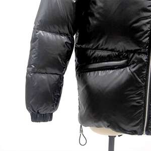 Puffy Look Black Thick Insulated <b>Warm</b> Down-filled Puffer Jacket Glossy Shine Bubble Bomber Coat Winter <b>Clothes</b> <b>for</b> <b>Men</b> - Product Image 3
