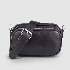 Bolso de hombro cruzado de poliéster de alta calidad personalizado de fabricante para mujer, cremallera negra, estampado de animales, resistente al agua, capacidad de 1L - Product Image 1